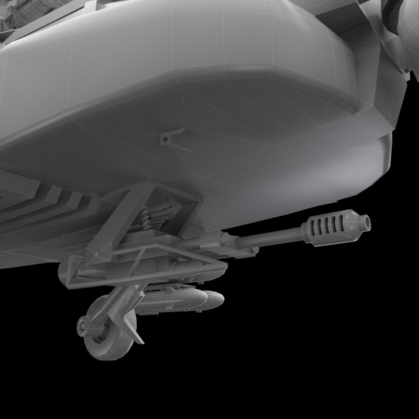 helicopter ah-64 apache 3d model - AH-64 Apache by Stubborn3D
